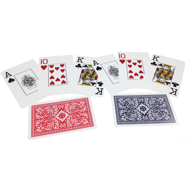 Royal Low Vision Playing Cards - Standard Size Poker Cards: Twin Pack - Click Image to Close